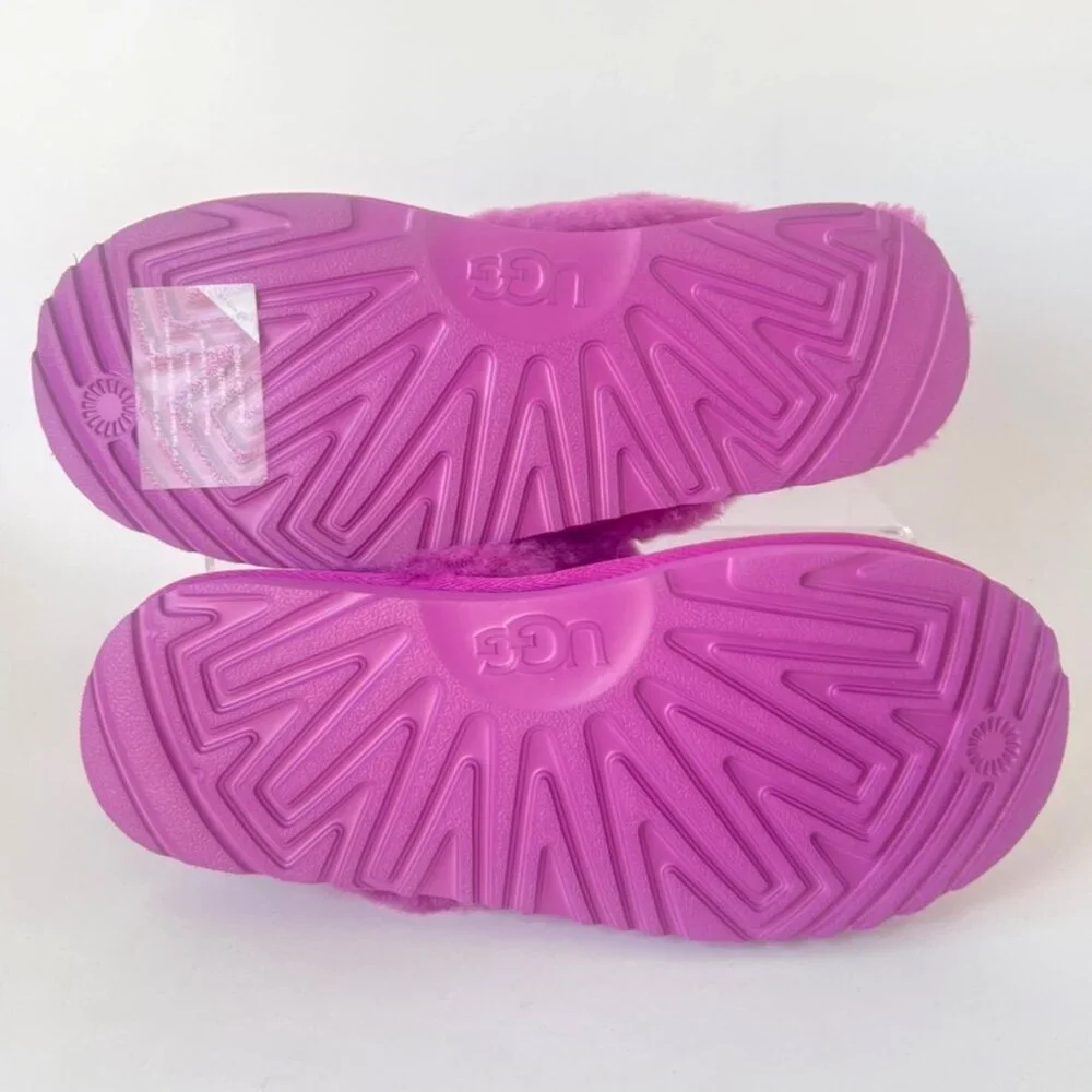 UGG Cozy ll Scuff Kids Purple Glitter Slippers Size Kids 5